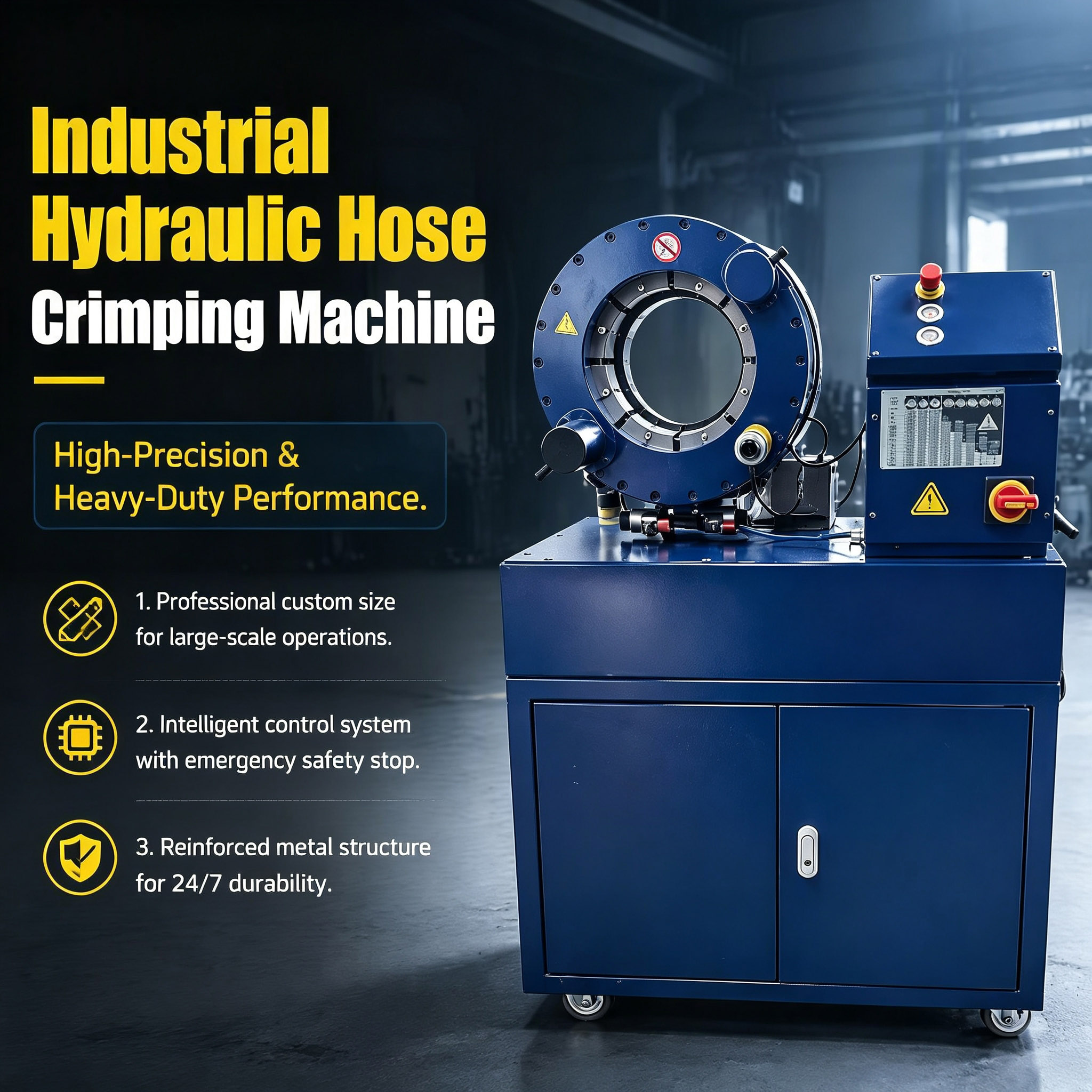 Large Size Custom Hose Crimping Machine